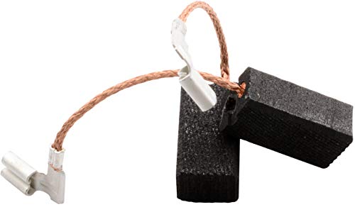 Replacement Carbon Brushes CA-03-15866 for Metabo Angle Grinder 6162KSA - 0.25x0.31x0.59 Inch - with Wire and Connector - Compatible with Part Numbers 3.106.033.520, 34301095 & 343010950 - Perfect for DIY Repairs and Professional Tool Maintenance