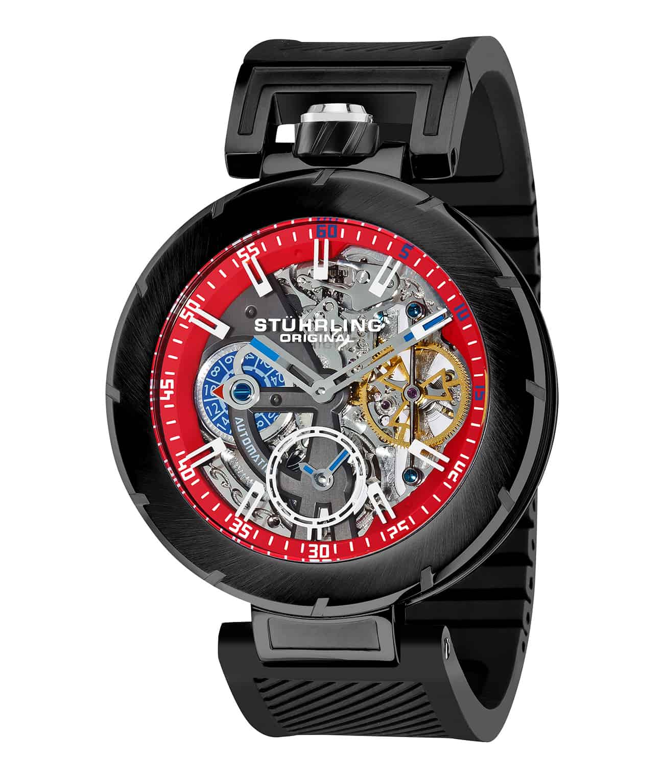 Emperor VT II 324B Automatic 49mm Skeleton Watch - Luxury Men's Mechanical Timepiece with Transparent Dial - Perfect for Business, Formal Events & Collectors