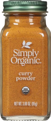 Organic Curry Powder by Simply Organic | 3 oz | USDA Certified | Gluten-Free & Non-GMO | Perfect for Indian Dishes, Soups & Marinades