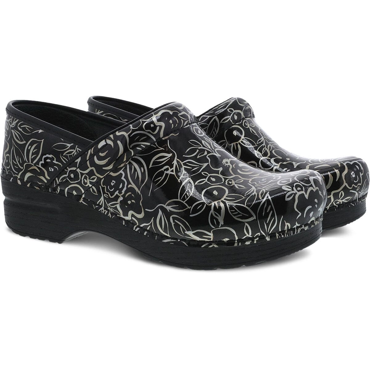 DANSKO Professional Patent Leather Clogs - Non-Slip Work Shoes for Nurses & Chefs - Final Sale - Perfect for Healthcare, Restaurant & Salon Professionals