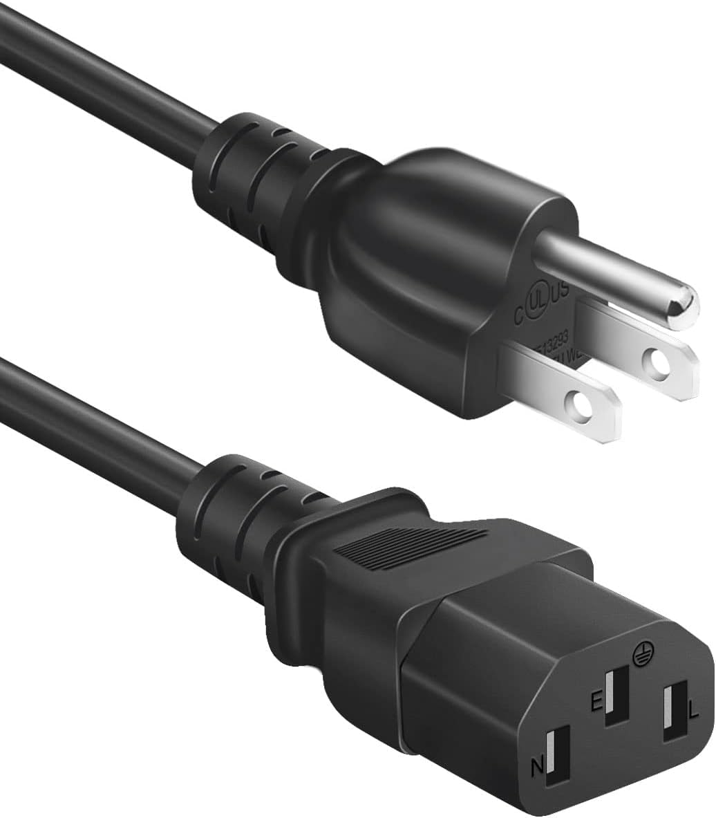 3 Prong Power Cord Replacement for Instant Pot, Electric Pressure Cooker, Rice Cooker & Kitchen Appliances - 3 Feet Cable - Perfect for Home Cooking & Small Appliances