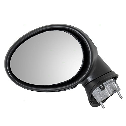 2007-2015 Mini Cooper Power Folding Heated Side Mirror - Driver Side Replacement with Smooth Glass - Perfect for Winter Driving & Parking in Tight Spaces