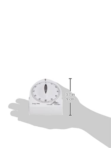 Lux CP192914-012E 24-Hour Mechanical Timer Switch with Long Ring - Perfect for Home Appliances, Lights, and Holiday Decorations