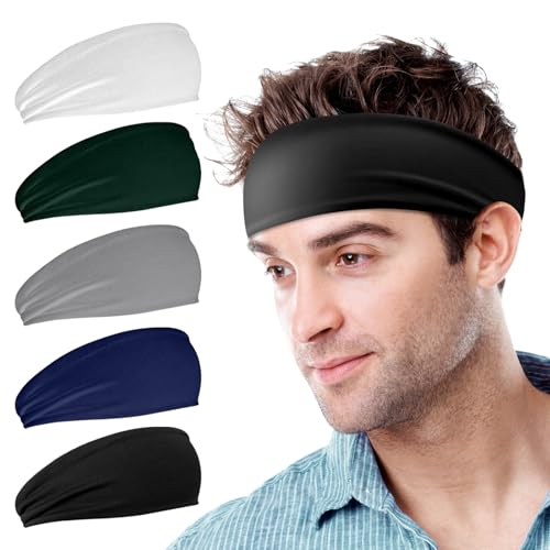 C-5PCS-Black, White, Gray, Dark Blue, Green