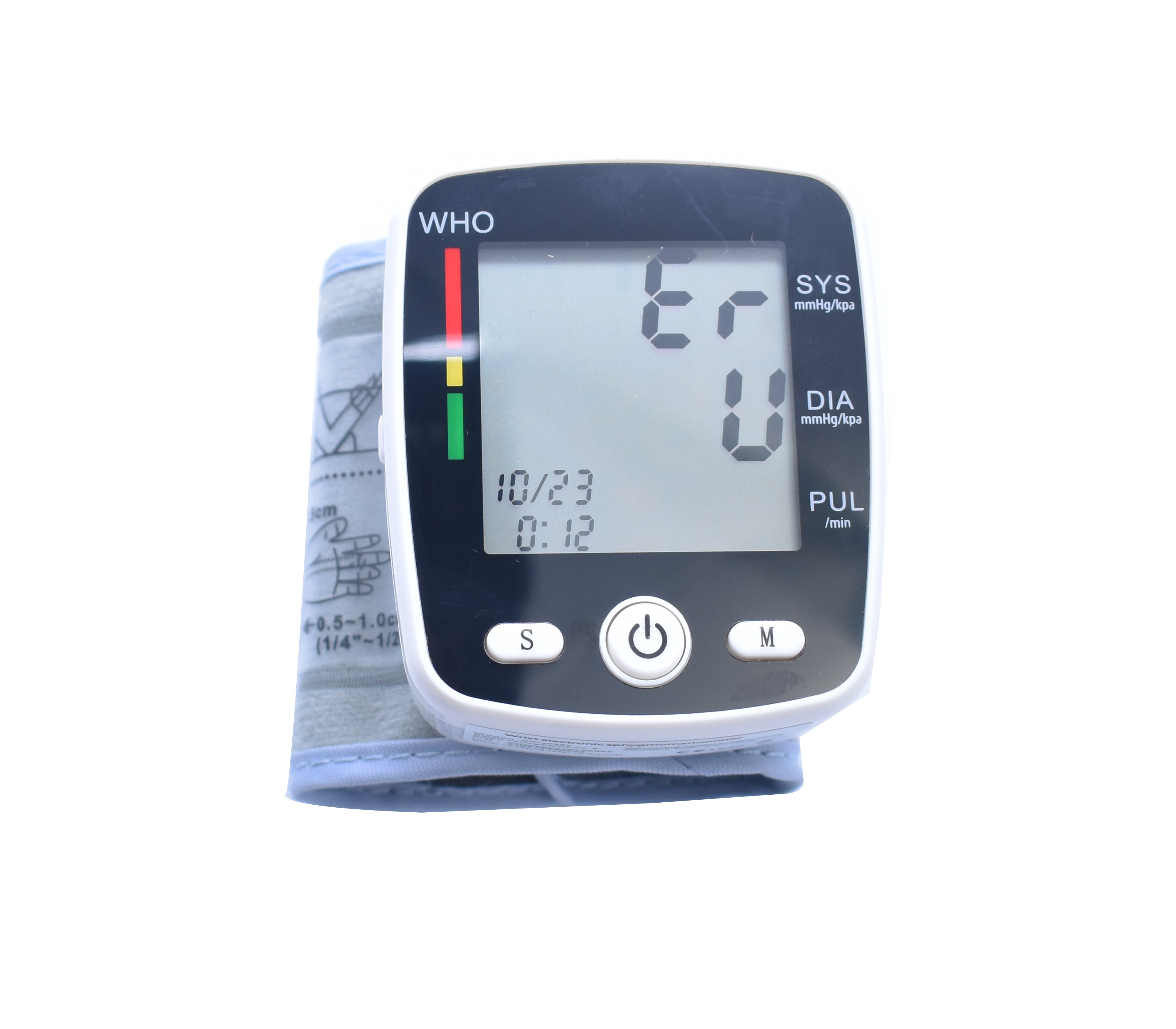 CK W355 Speech Digital Wrist Blood Pressure Monitor - Accurate & Portable BP Monitor for Home Use, Travel & Fitness Tracking