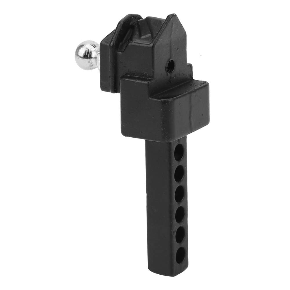 High-Quality Metal RC Car Trailer Hook - Durable Black Spare Part Accessory for RC Toy Cars | Perfect for Off-Roading, Towing & Custom RC Builds