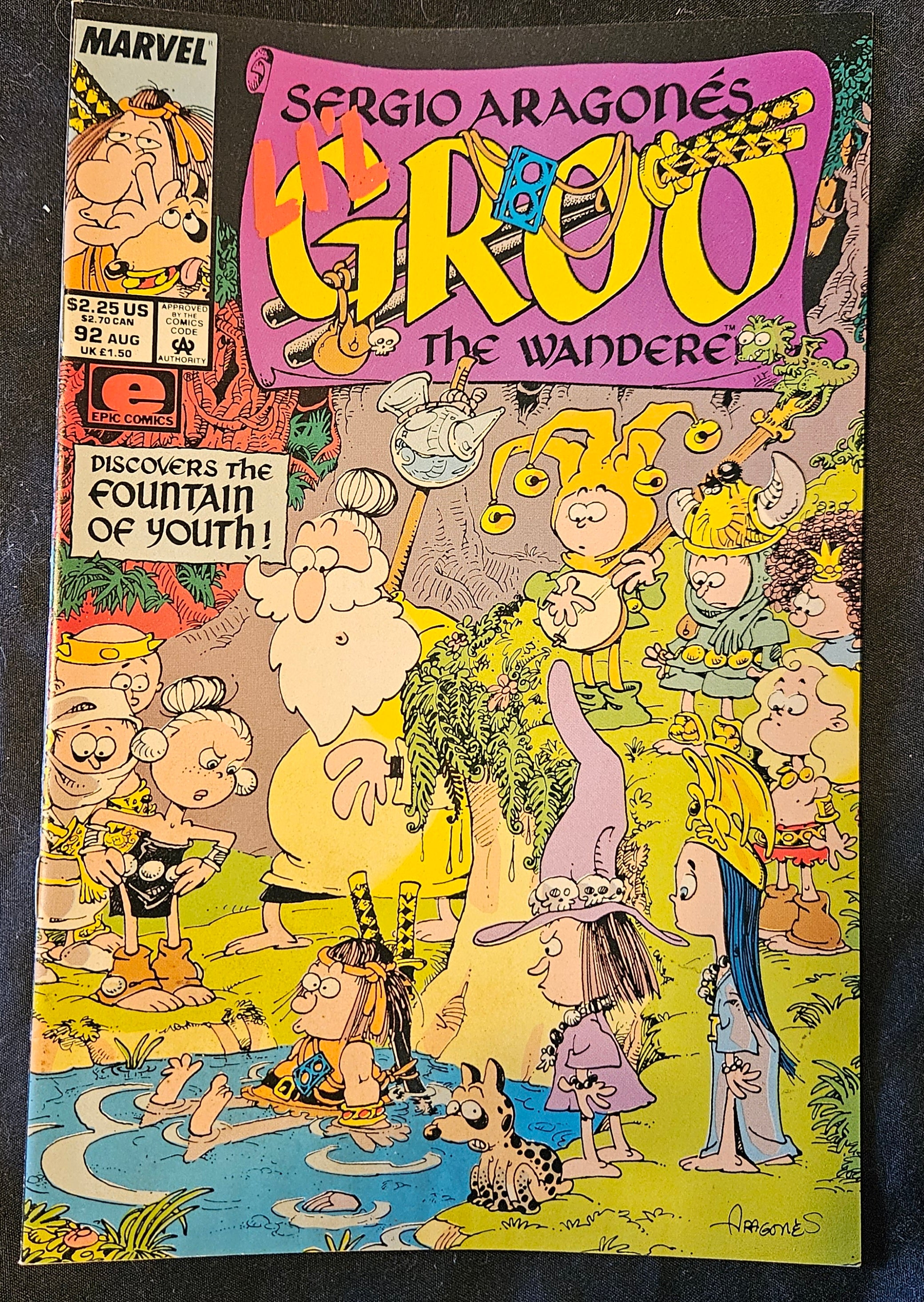 Groo the Wanderer #92 - Epic Comics August 1992 Issue | Vintage Comic Book Collection | Perfect for Collectors & Comic Enthusiasts