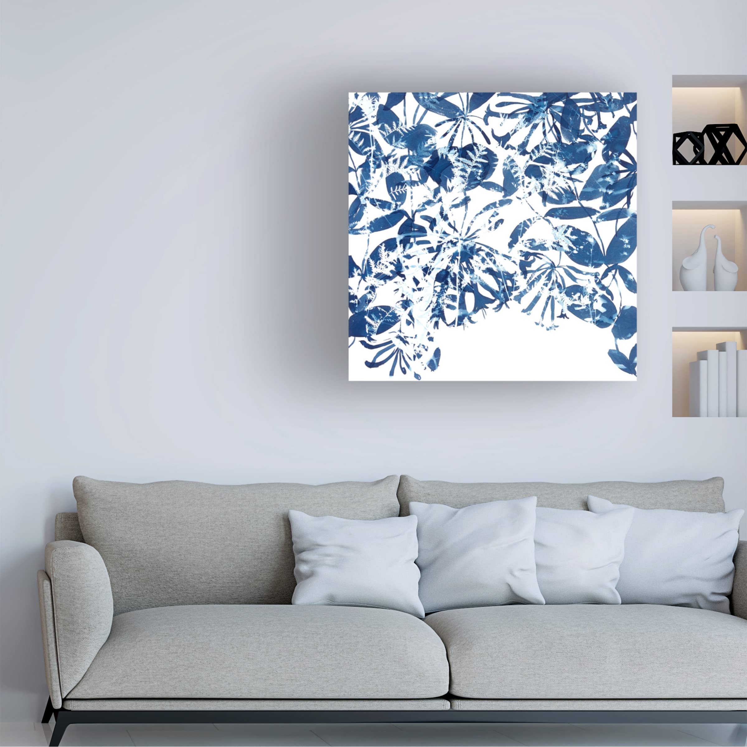 Cynthia MacCollum 'Honeysuckle' Floral Canvas Wall Art Print - Modern Home Decor for Living Room, Bedroom & Office