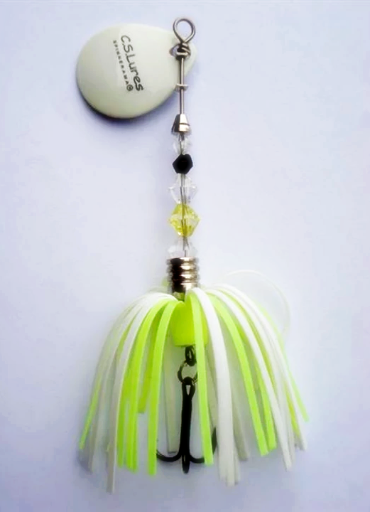 C.S. Lures #2 Inline Spinner - Premium Fishing Lure for Trout, Bass & Walleye - Perfect for Freshwater & Saltwater Fishing