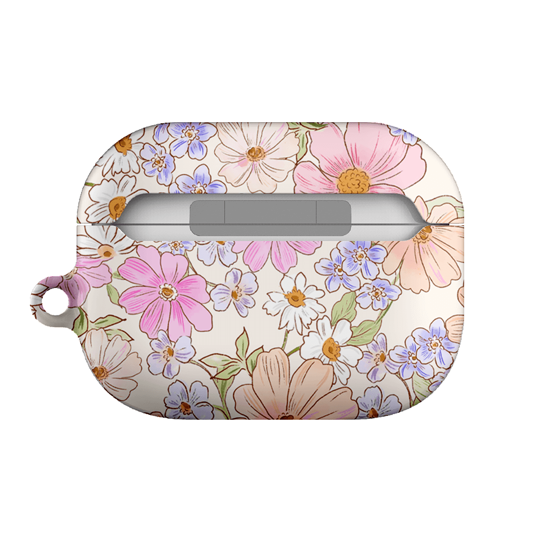 Lillia Flower AirPods Pro Case - Cute Floral Protective Cover for Apple AirPods Pro - Perfect for Women, Girls, Travel & Daily Use