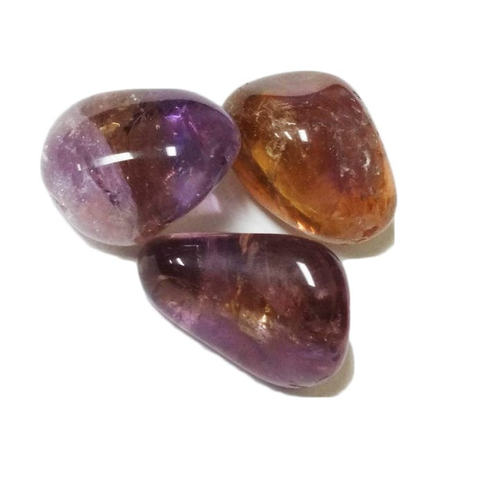 Ametrine Tumbled Pocket Stone - Natural Healing Crystal for Meditation, Stress Relief & Positive Energy | Perfect for Home Decor, Office Desk & Gift Giving