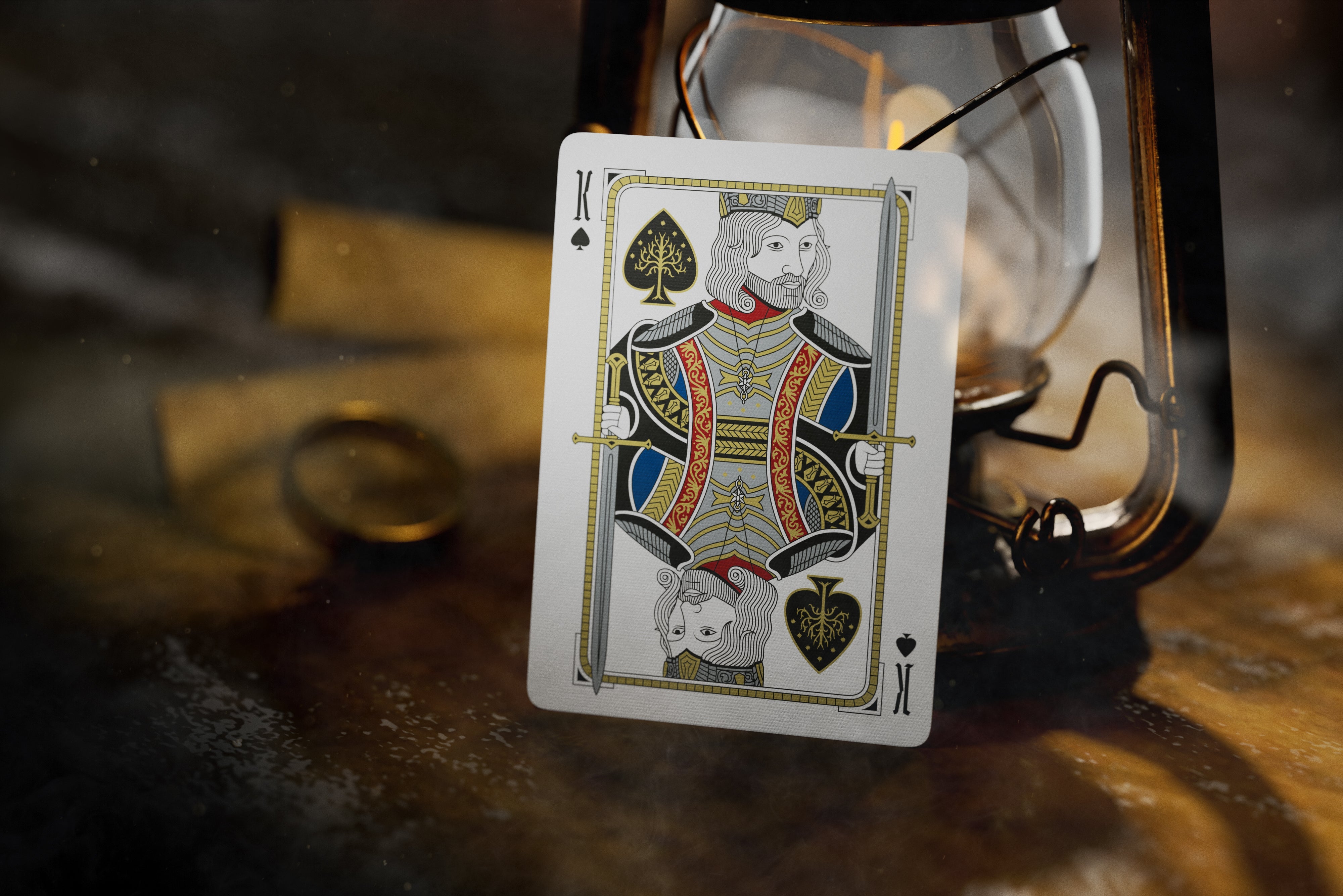 The Lord of the Rings Playing Cards - Premium Collectible Deck for Poker, Blackjack & Magic Tricks | Perfect for Game Nights, Gifts & Tolkien Fans