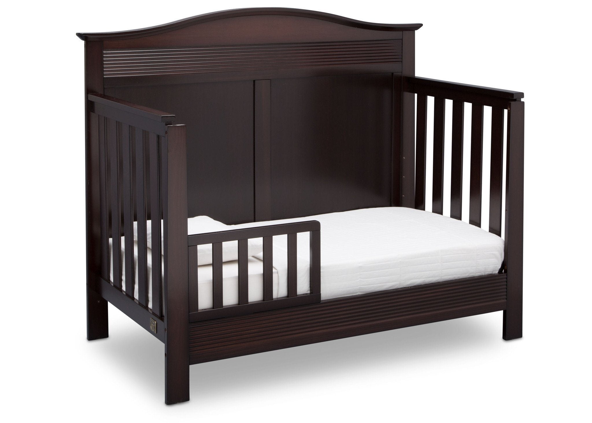 Barrett 4-in-1 Convertible Baby Crib - White Nursery Furniture for Newborn to Toddler | Perfect for Modern Nursery, Bedroom & Daycare