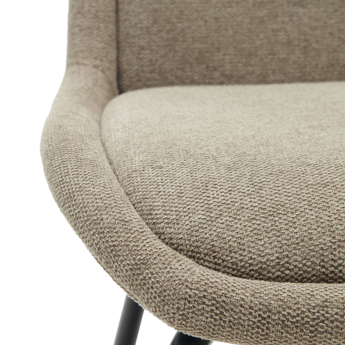 Aimin Chair by Kave Home - Modern Accent Chair for Living Room, Bedroom & Office - Comfortable Upholstered Lounge Chair with Wooden Legs