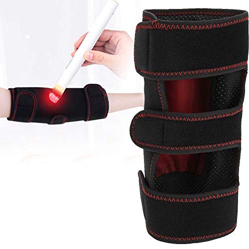 USB Electric Heating Elbow Pad for Pain Relief - Adjustable Temperature Moxibustion Therapy Wrap with USB Power - Perfect for Arthritis, Joint Pain & Muscle Recovery at Home or Office