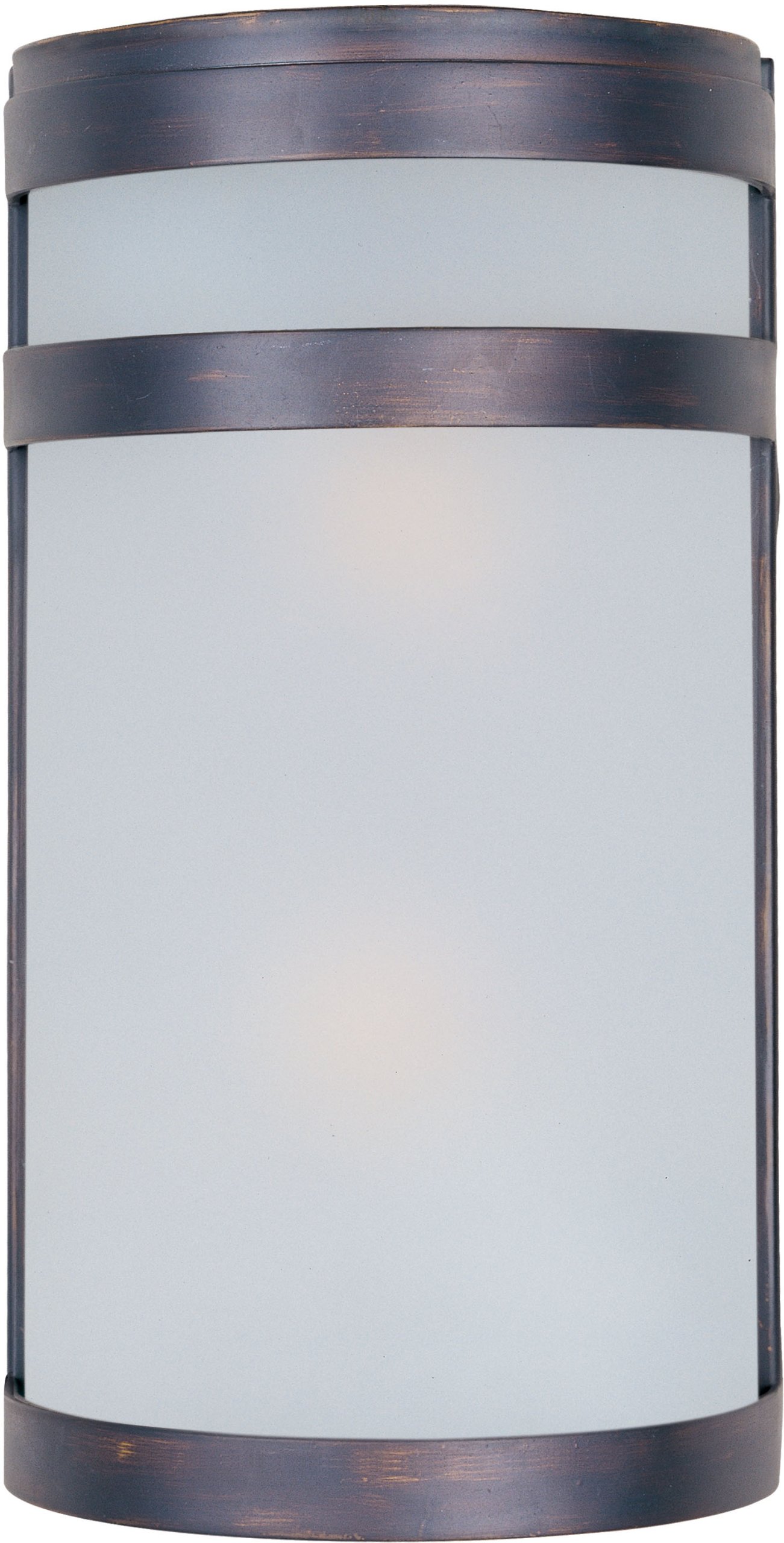 Maxim 86006FTOI Arc Outdoor Wall Sconce - 26W Oil Rubbed Bronze Finish - Perfect for Porch, Patio, Garden & Exterior Lighting