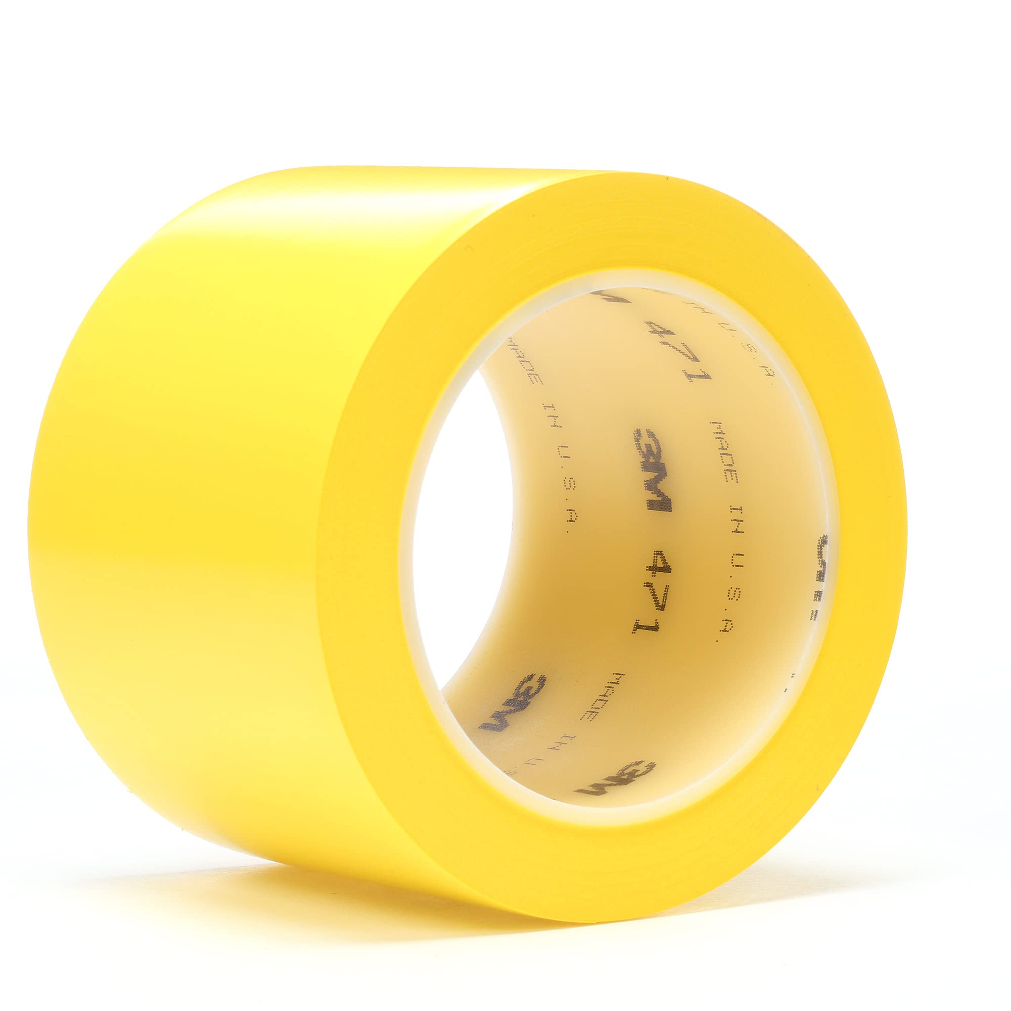 3M Vinyl Tape 471 - 3 Inch x 36 Yard Yellow Electrical Tape, 5.2 Mil Thick, Pack of 12 Rolls - Perfect for Wiring, Insulation, and DIY Projects