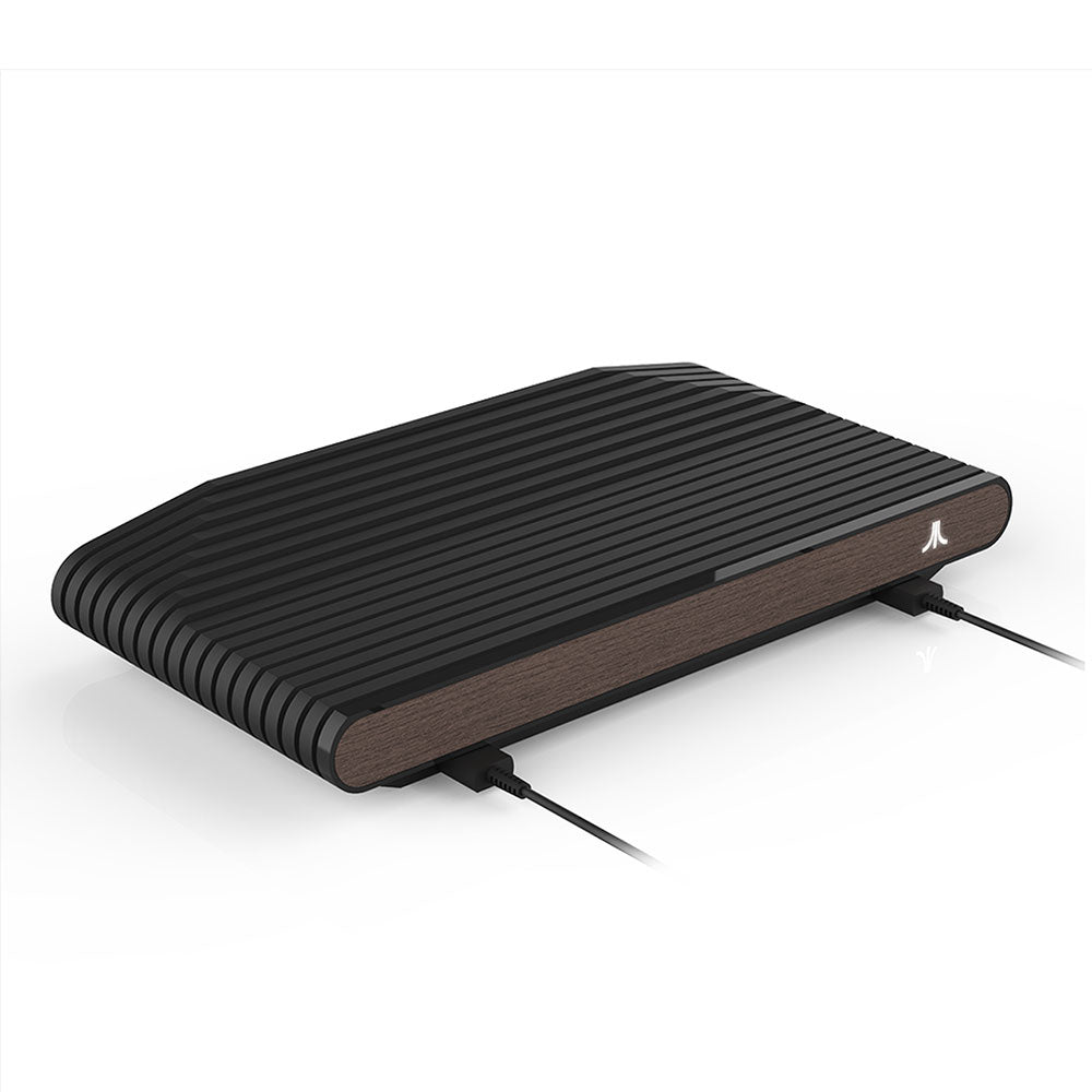Atari VCS Black Walnut All-in-One Gaming Console Bundle - Retro & Modern Gaming System for Home Entertainment & Multiplayer Fun