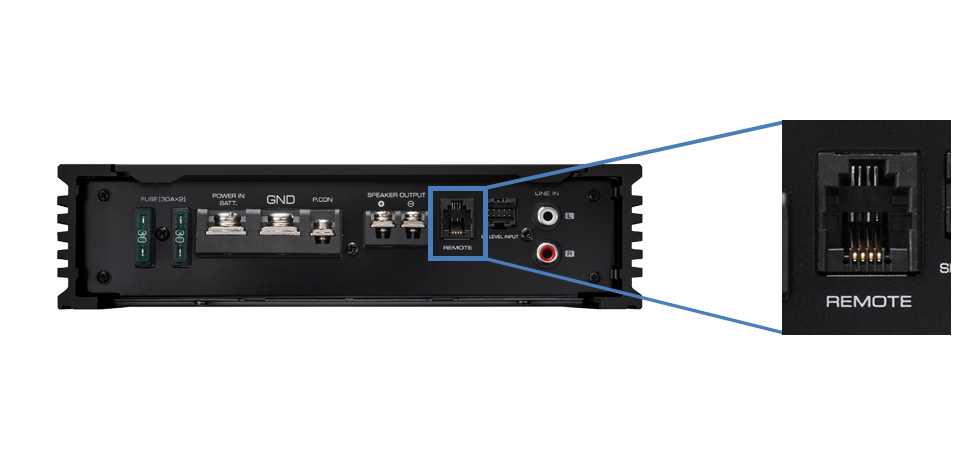 Kenwood KCA RC01A Wired Level Control for X802.1 & X502.1 - Volume Adjustment for Home & Professional Audio Systems