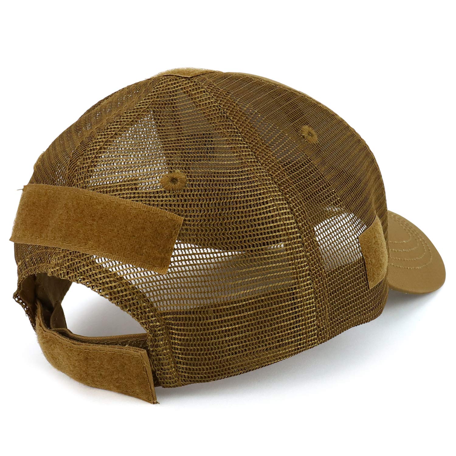 Ripstop Tear Resistant Tactical Trucker Mesh Back Cap - Durable Military Style Hat for Outdoor, Hiking, and Work - Perfect for Camping, Fishing, and Tactical Operations