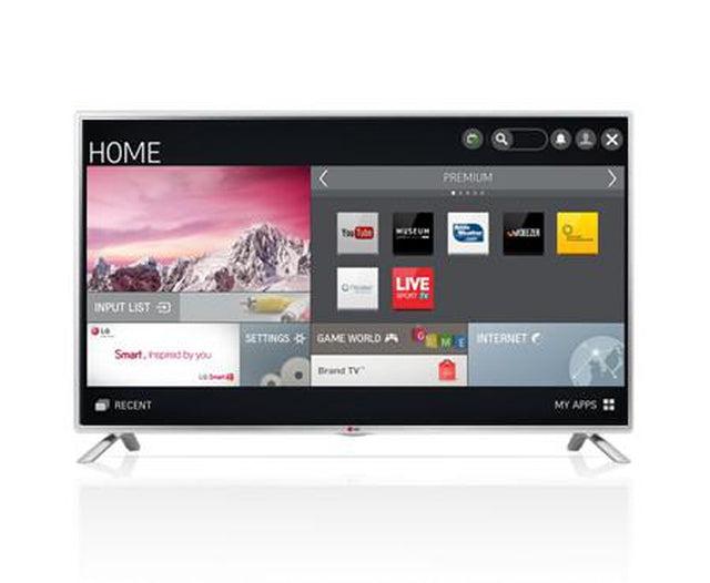 LG 50LB6100 50 Inch 1080P Full HD 120Hz Smart LED TV with WebOS - Perfect for Living Room, Bedroom & Home Entertainment
