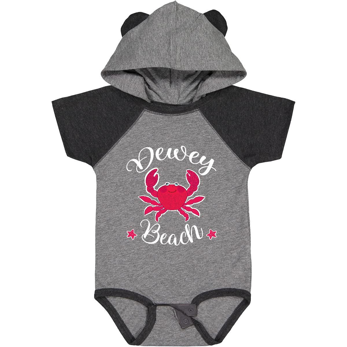 Inktastic Dewey Beach Delaware Baby Bodysuit - Soft Cotton Infant Onesie for Boys & Girls - Perfect Beach Vacation, Family Outing & Photo Shoot Outfit