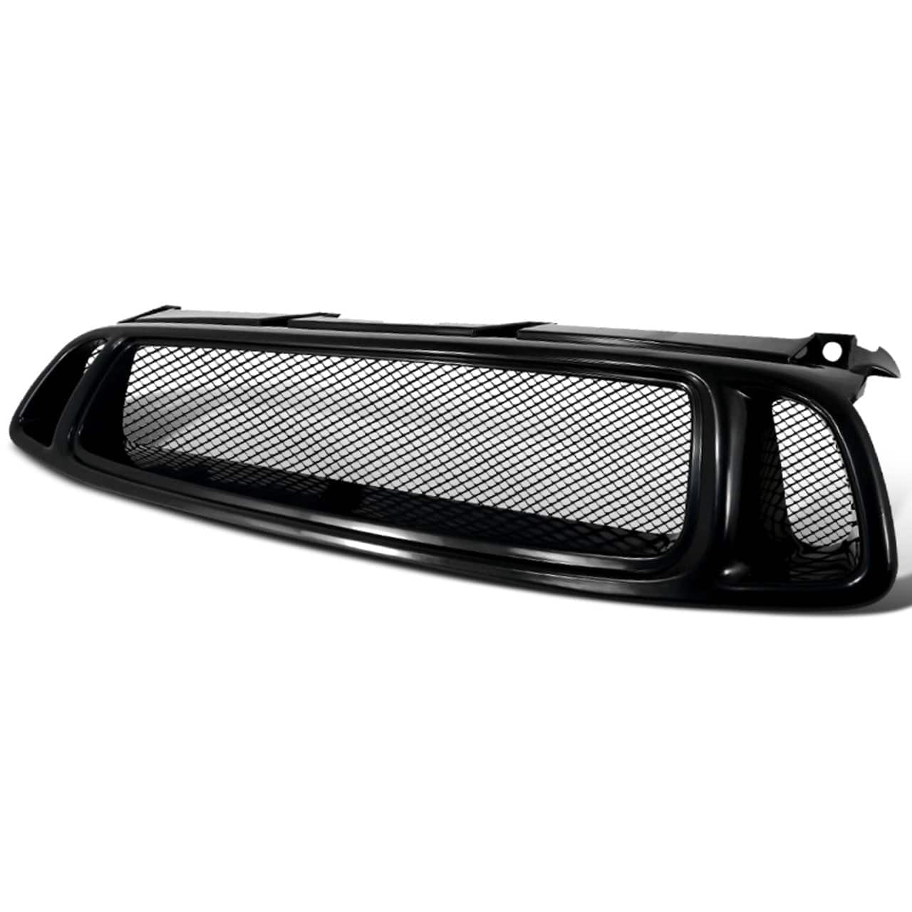 2004-2005 Subaru Impreza Front Grille - Black ABS with Aluminum Mesh Replacement for Enhanced Style & Protection | Perfect for Off-Road, Car Shows & Daily Driving