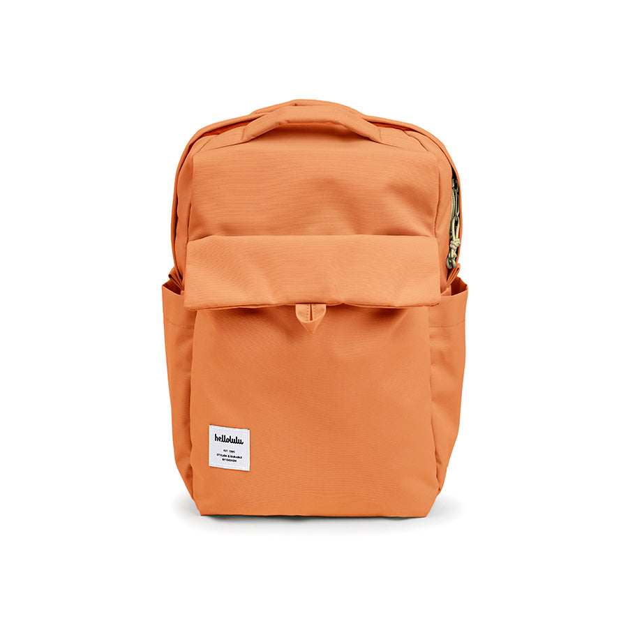 HELLOLULU Mini Carter All Day Backpack - Lightweight & Durable Women's Travel Backpack, Pale Orange - Perfect for Work, School & Daily Commute