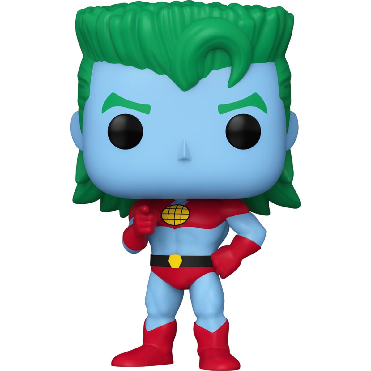 Captain Planet Funko Pop! Vinyl Figure #1323 - Eco Hero Collectible Toy for Display & Gifts | Perfect for Superhero Fans & Environmentalists