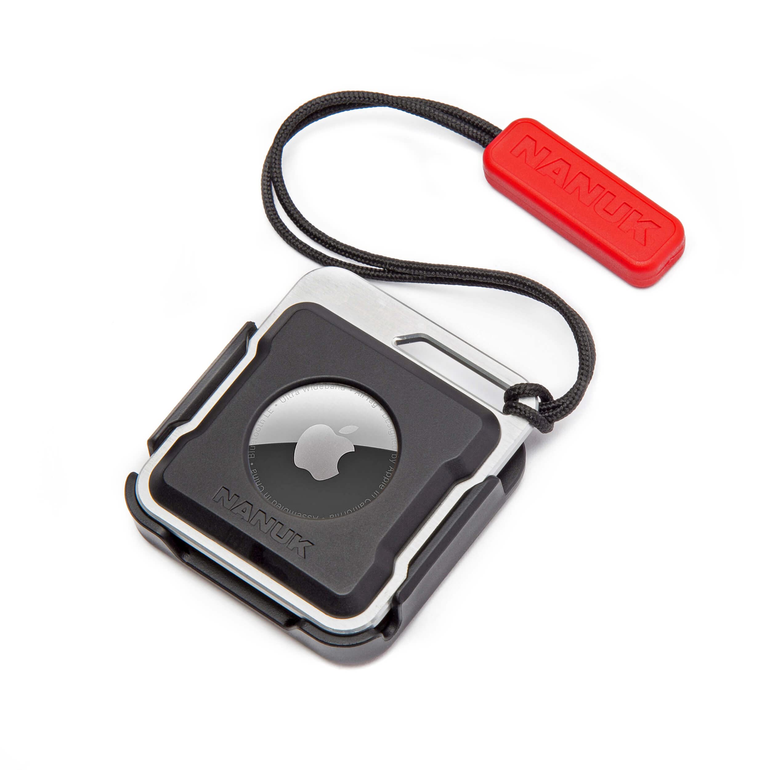 Durable Airtag Holder with 4 Mounting Options - Secure Attachment for Protective Cases, Backpacks, Luggage & Electronics | Perfect for Travel, Outdoor Adventures & Device Tracking (Airtag Not Included)
