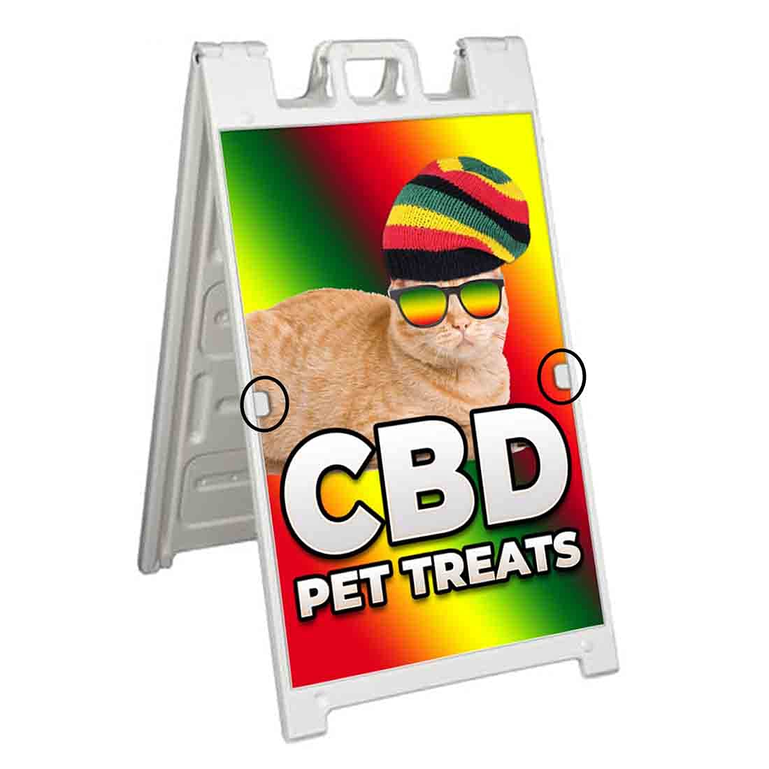Premium CBD Pet Treats Deluxe A-Frame Signicade (24