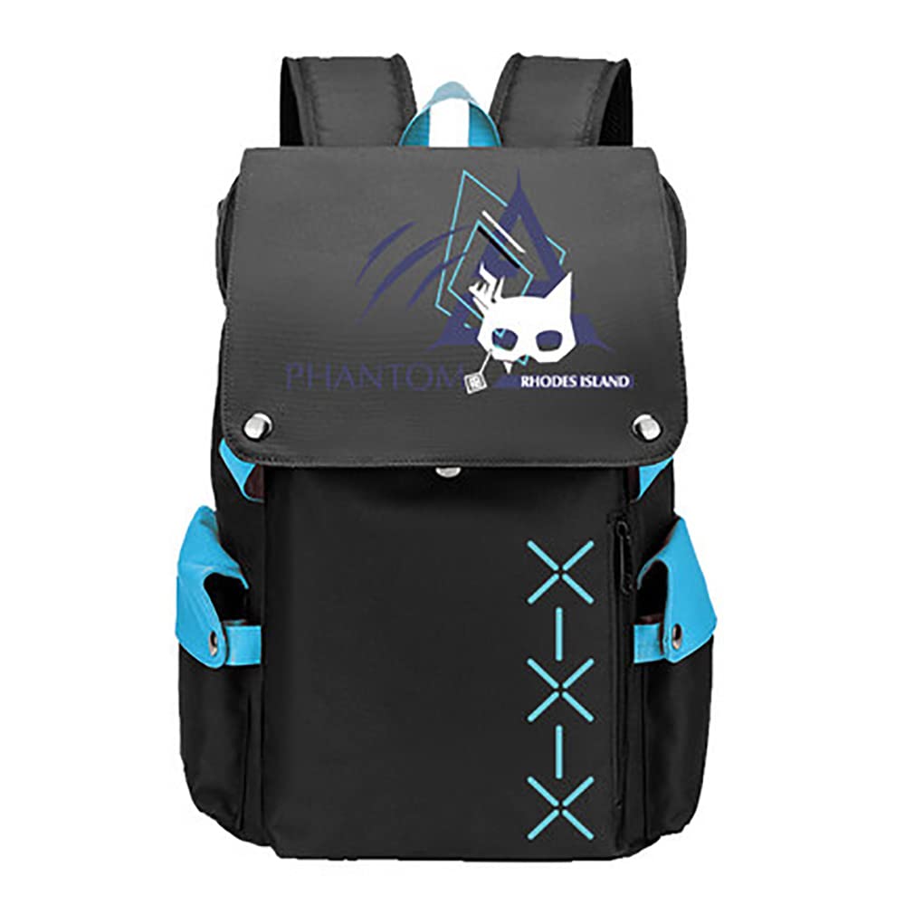 **Arknights Anime Gaming Backpack - Multifunctional Laptop School Backpack for Travel & Daily Use - Perfect for Cosplay, College & Work**