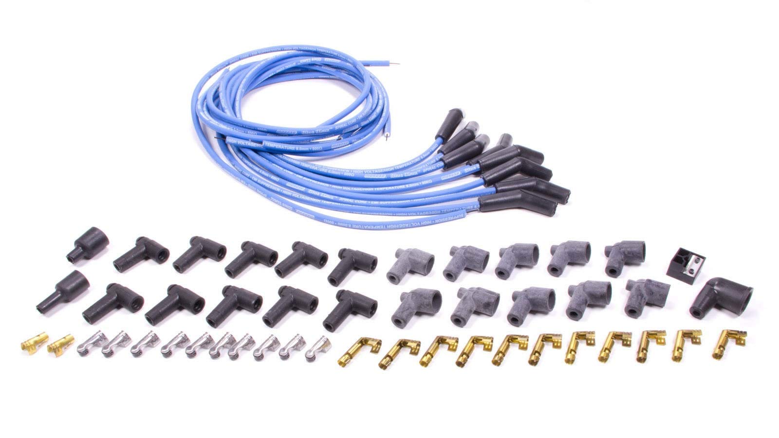 Moroso 73220 Universal Spark Plug Wire Set - High Performance Ignition Wires for Cars, Trucks & Motorcycles - Perfect for Engine Upgrades & Tune-Ups