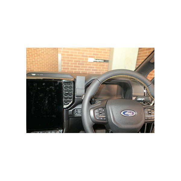 ClicOn No Holes Center Dash Mount for Ford Ranger 2022-2024, Ford Ranger Wildtrak 2022-2024 & Ford Everest 2022-2024 | Universal Phone Holder for Off-Roading, Camping & Daily Commute