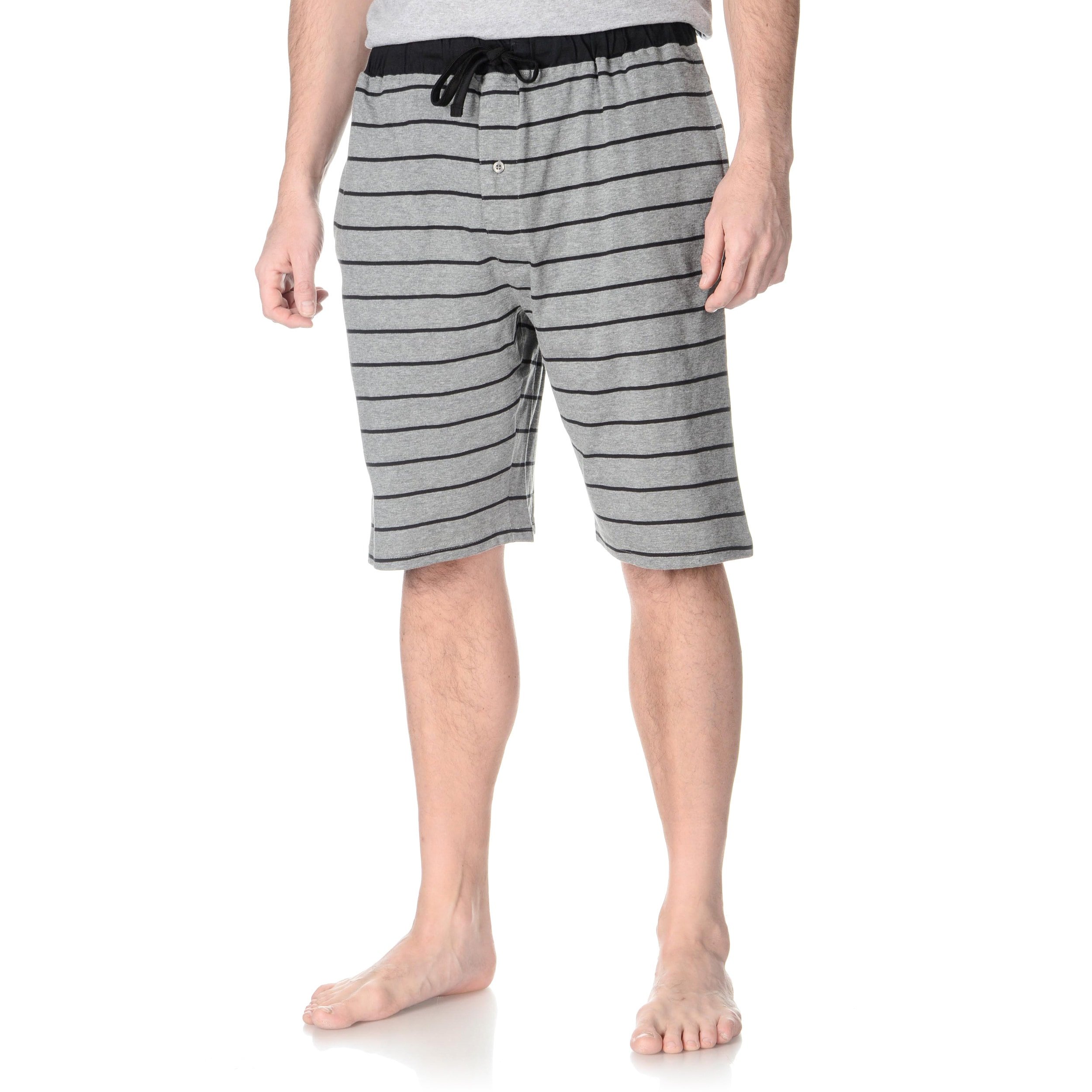 Hanes Men's Big & Tall Knit Sleep Shorts (Pack of 2) - Soft & Comfortable Lounge Shorts for Relaxing at Home, Sleeping, or Traveling