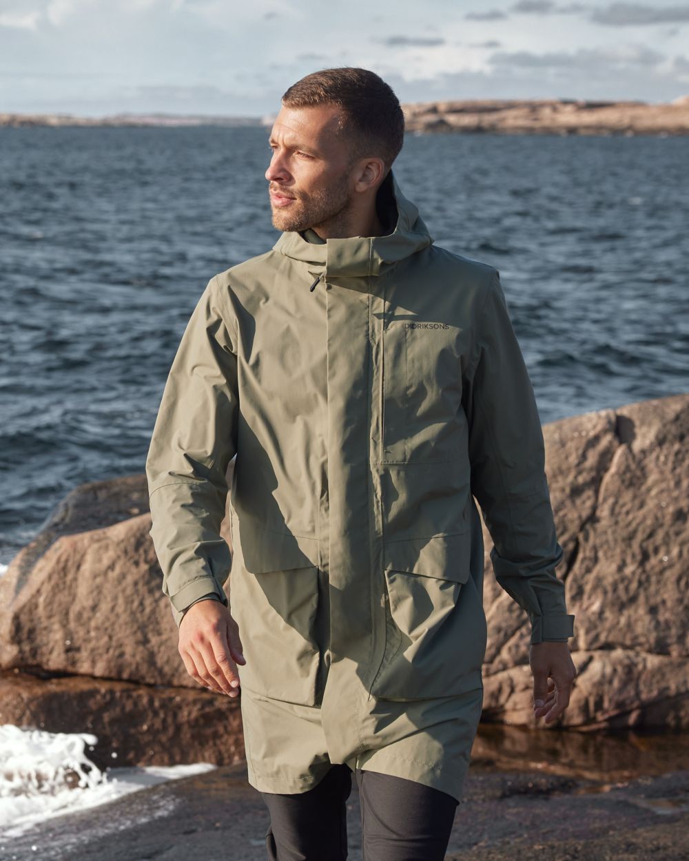 Didriksons Andreas Unisex Waterproof Winter Parka Coat - Windproof Insulated Jacket for Men & Women | Perfect for Skiing, Hiking & Cold Weather Outdoor Activities