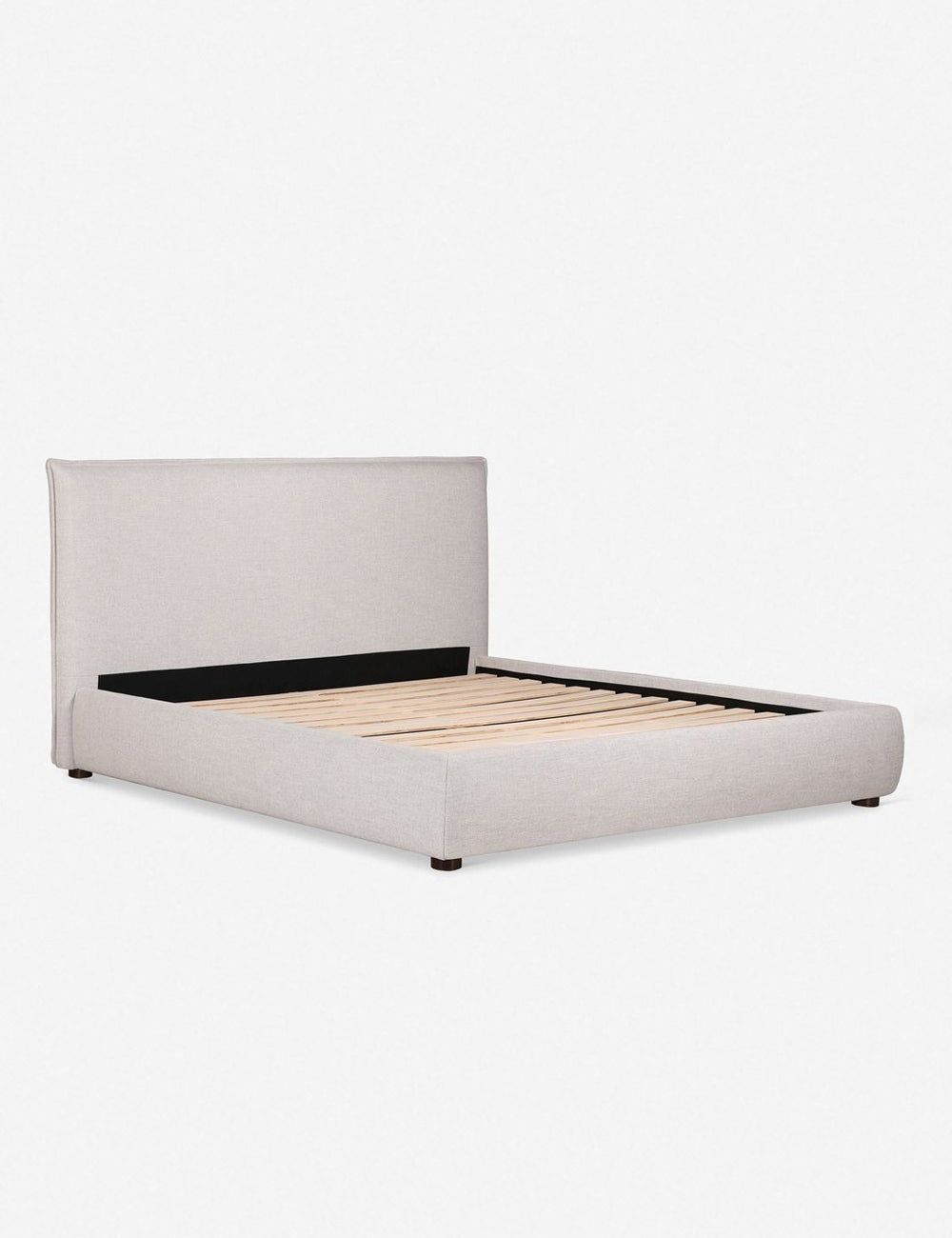 Cambria Platform Bed Frame - Modern Low Profile Bed with Wooden Slats - Perfect for Minimalist Bedroom & Small Spaces