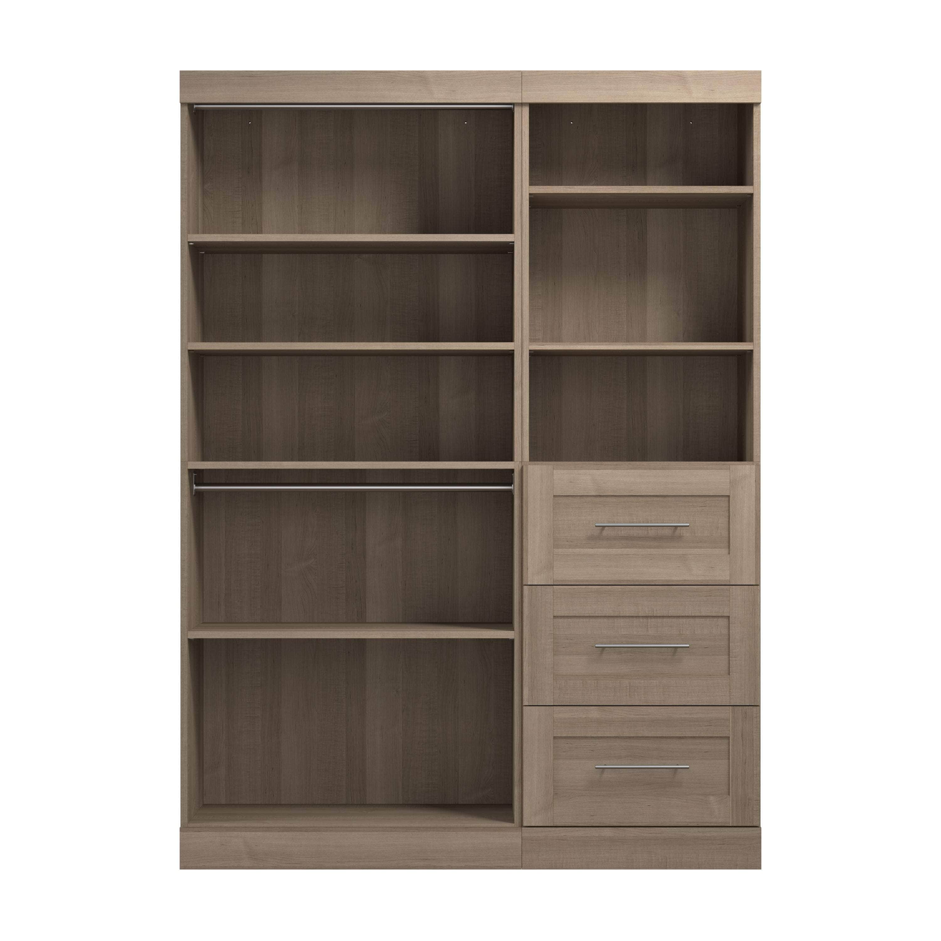 61W Closet Organizer with 7 Color Options - Space Saving Storage Solution for Bedroom, Closet & Wardrobe Organization