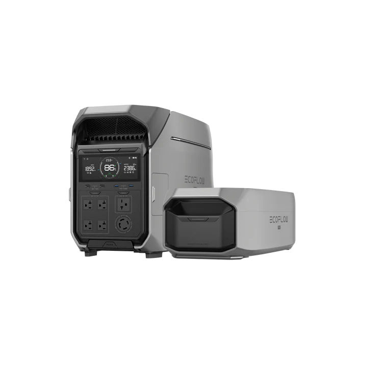 EcoFlow Delta Pro 3 Portable Power Station 3000W Solar Generator - Backup Power for Home, Camping & Emergency Use