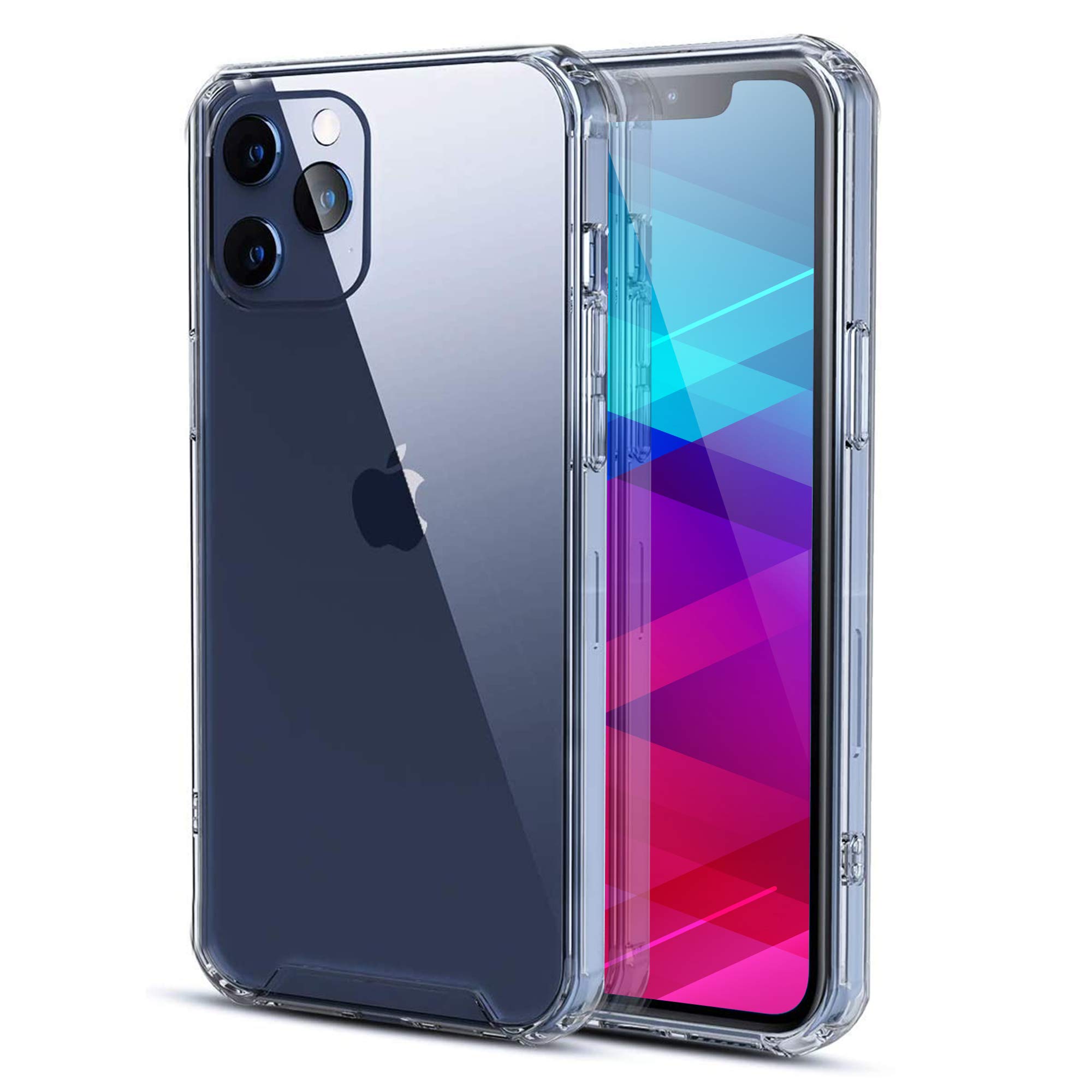 Premium Clear TPU Case for iPhone 12 Pro Max (6.7 inch 2020) - Ultra Slim Protective Phone Cover | Shatterproof & Scratch-Resistant | Perfect for Everyday Use, Travel & Work