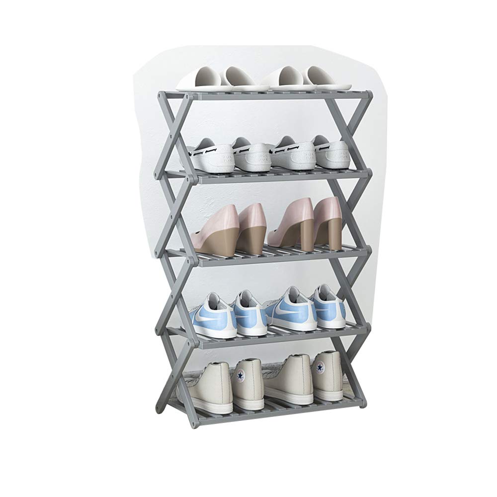 Multi-Layer Shoe Rack - Dust-Proof Foldable Storage Cabinet for Home, Entryway & Closet - Space Saving Organizer for Shoes, Boots & Accessories - Easy No-Tools Assembly Design