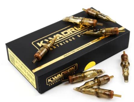 Kwadron Premium Tattoo Cartridge Needles 20-Pack (13SEMLT 0.30mm) - Professional Tattoo Supplies for Artists & Beginners | Perfect for Lining, Shading & Detail Work