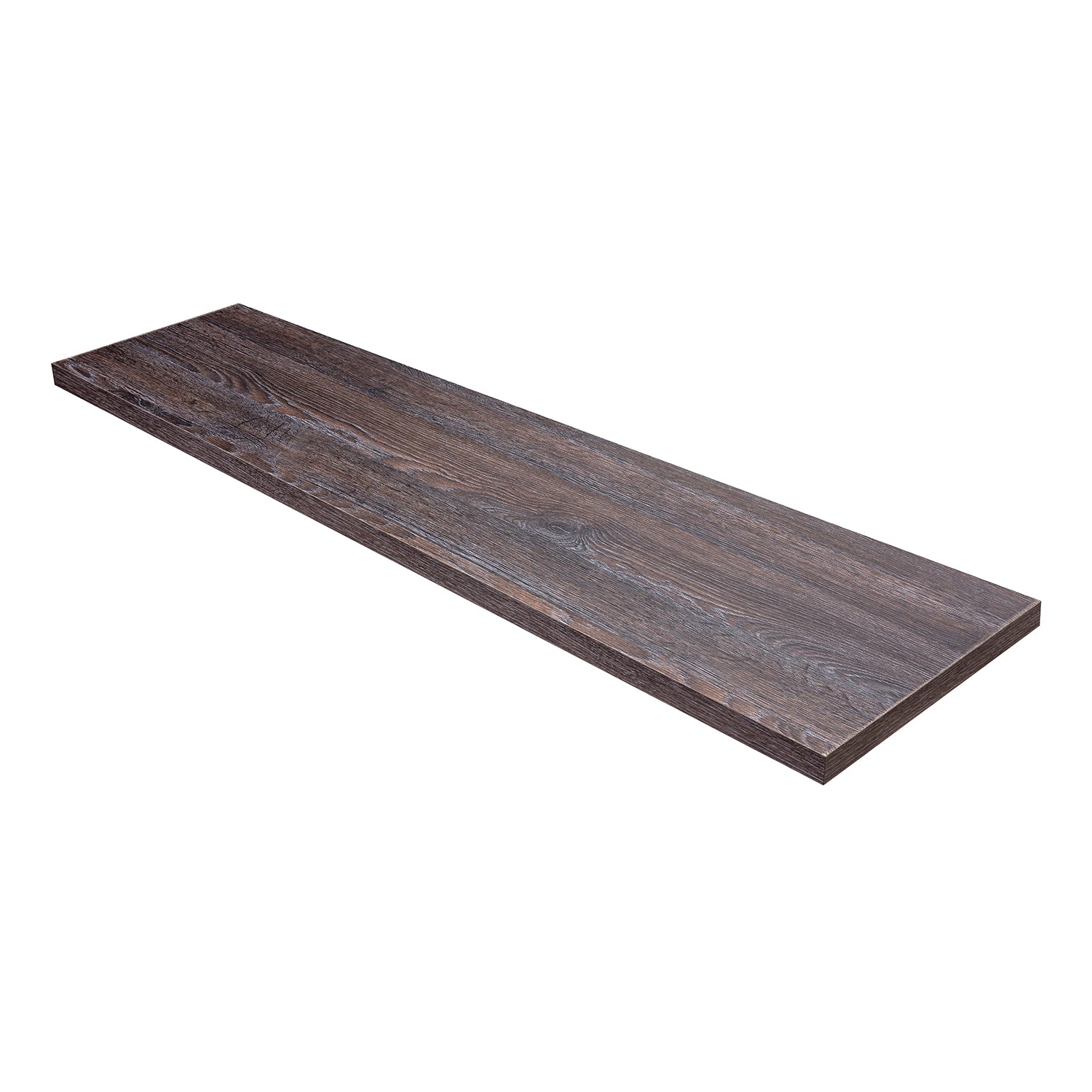 DAX OHANA Collection - Wood Finish Deck Mount Bathroom Sink Top - Perfect for Modern Farmhouse, Rustic & Coastal Bathroom Vanities