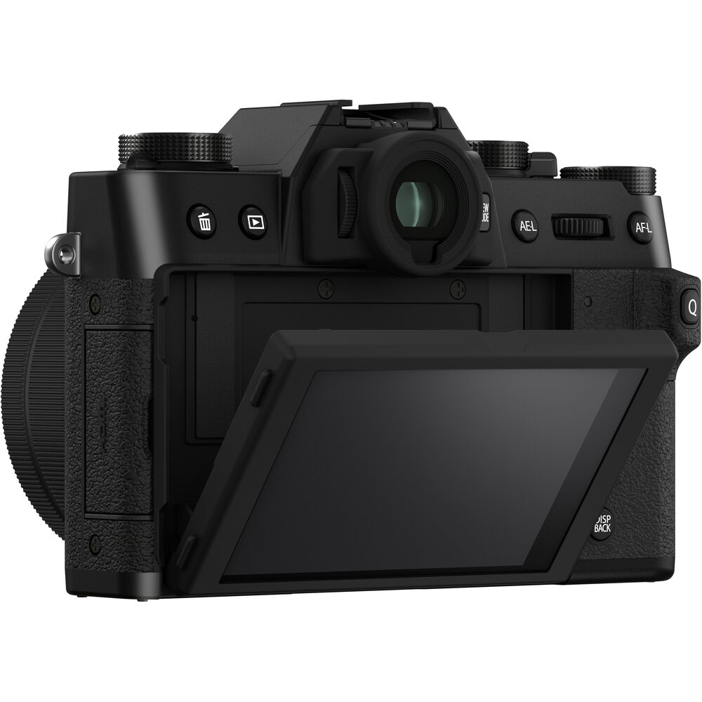 FUJIFILM X-T30 II Mirrorless Digital Camera Body Only (Black) - Perfect for Travel Photography & Vlogging
