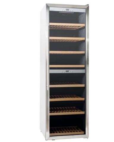 Farfalla FWC 180SHG Dual Zone Wine Cooler Refrigerator - 180 Bottle Capacity for Red & White Wine Storage - Perfect for Home Bars, Restaurants, and Wine Cellars