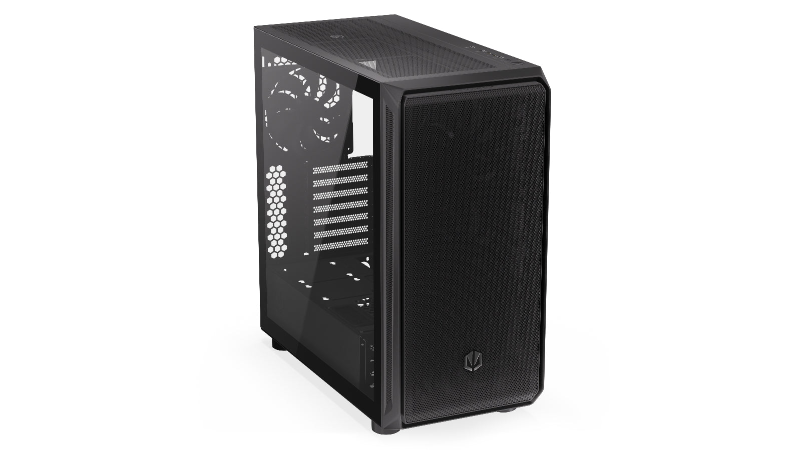 Endorfy Arx 700 Air ATX Mid Tower PC Gaming Case - High Airflow, Tempered Glass, RGB Fans (EY2A012) - Perfect for Gaming Rigs & Workstation Builds