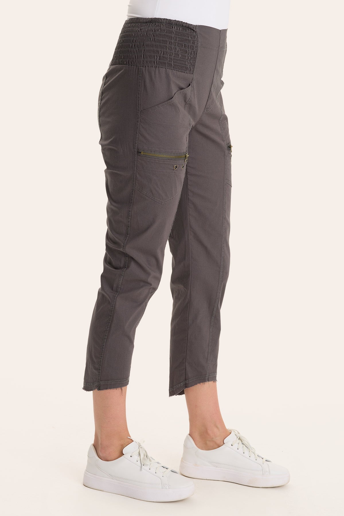 Acker Slim Fit Zipper Pants for Men - Comfortable & Stylish Casual Trousers for Work, Travel & Everyday Wear