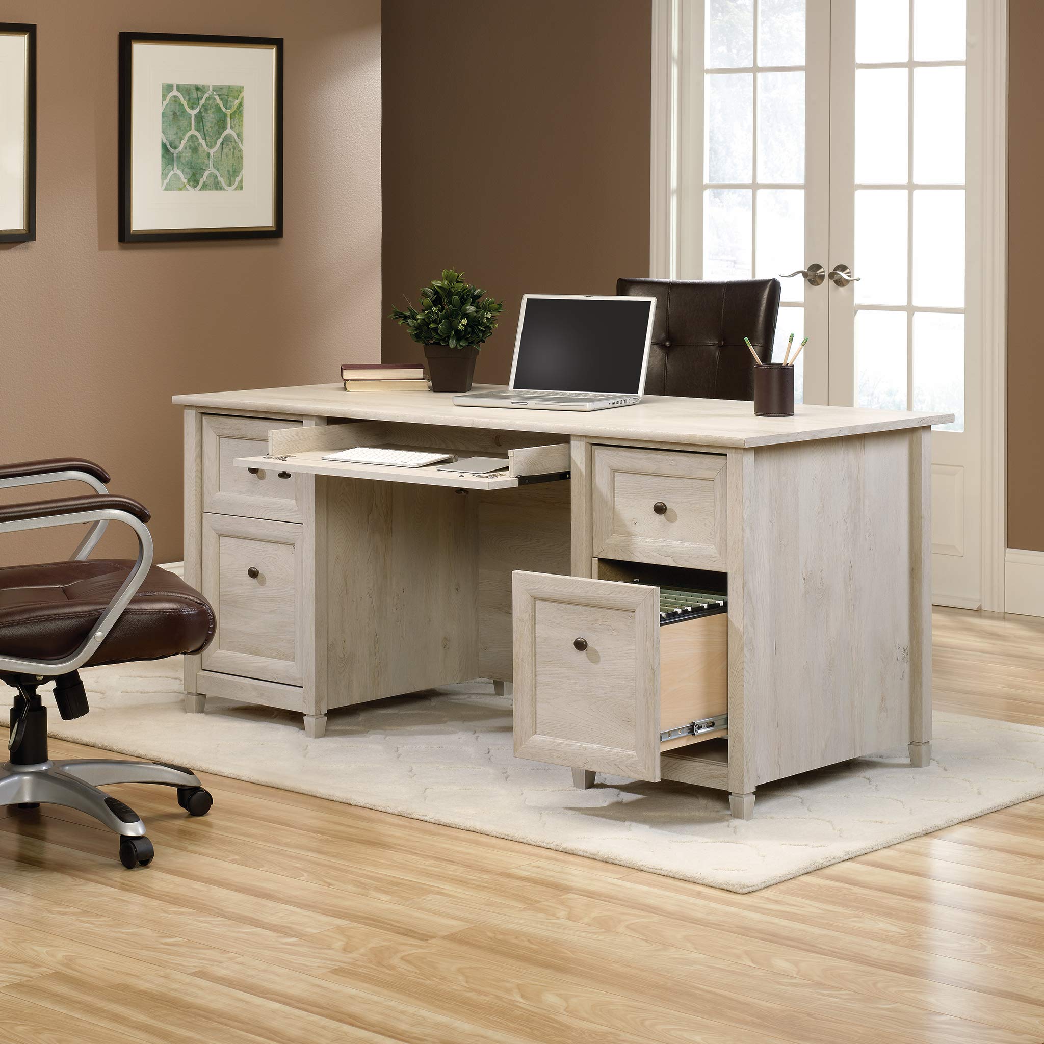 Sauder Edge Water Executive Desk - 65