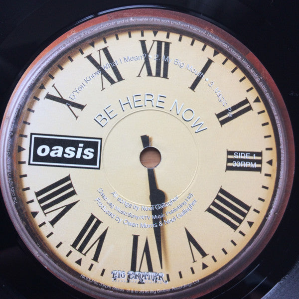 Oasis - Be Here Now (2xLP, Album, Reissue, Remastered, Gatefold) Mint Condition Vinyl Record - Perfect for Music Collectors & Vinyl Enthusiasts