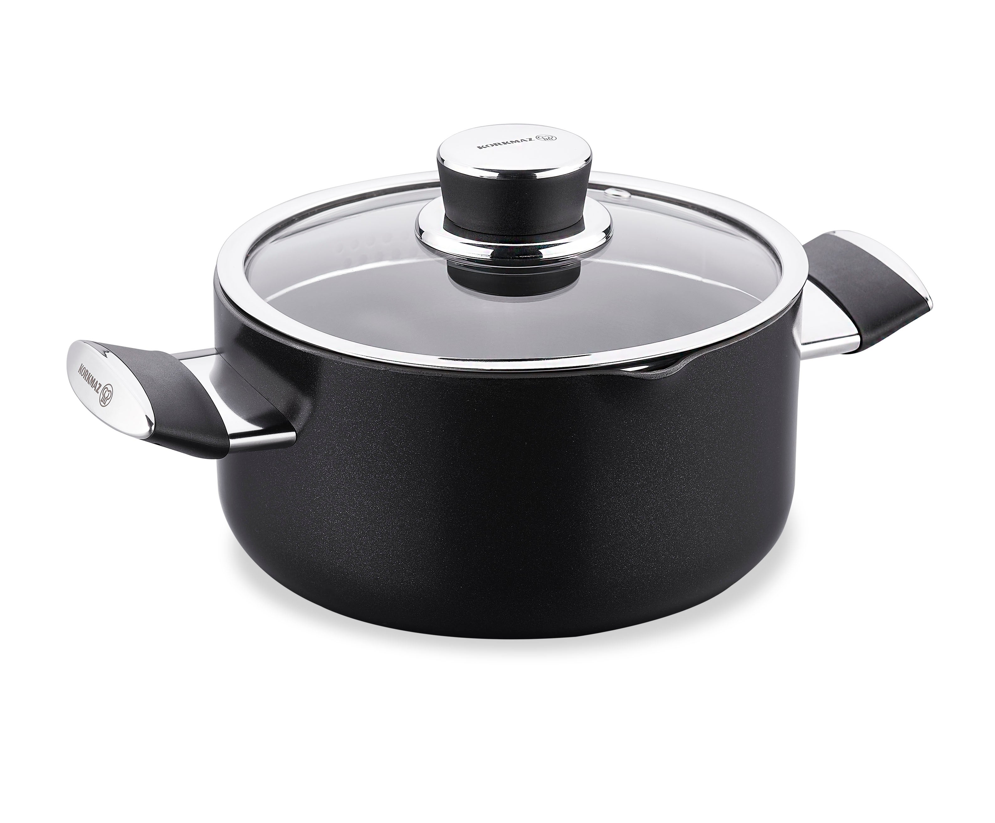 2 Quart Stainless Steel Cooking Pot with Lid - 7x3.5 Inches, Perfect for Soups, Stews & Pasta - Ideal for Camping, Dorm & Small Kitchen Use